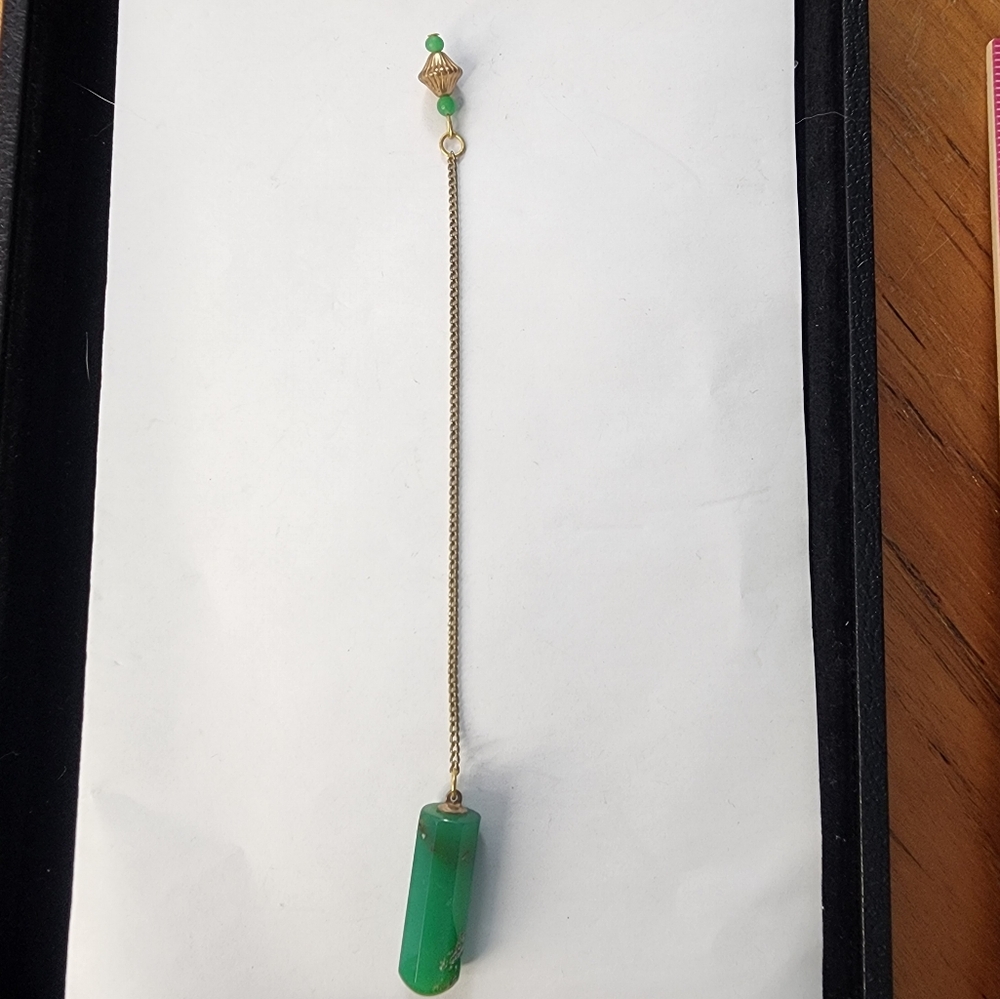 Handcrafted Chrysoprase Pendulum
